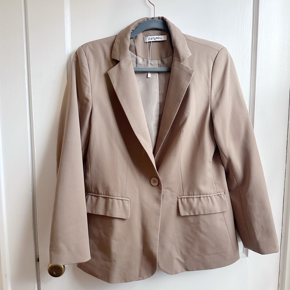 Casual Women's Taupe Blazer